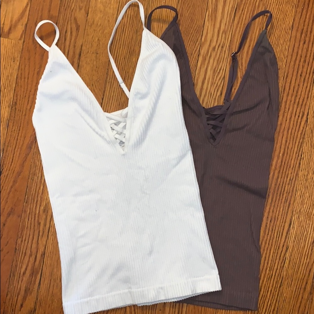 Two for one!! Free people tanks